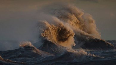 ثورة وغضب البحر والأمواج الهائجه الطائشة 390x220 - صورة ثورة وغضب البحر والأمواج الهائجه الطائشة