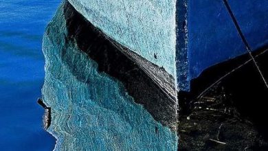 صورة انعكاس المركب علي البحر الأزرق الشفاف 390x220 - صورة صورة انعكاس المركب علي البحر الأزرق الشفاف