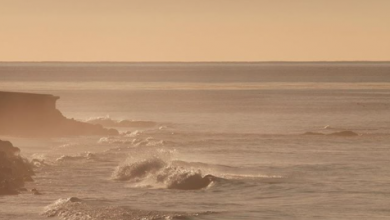 مياه البحر مع الضباب والشبورة 390x220 - صورة مياه البحر مع الضباب والشبورة