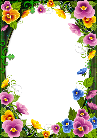 زهور الحب والقلوب الرقيقة فريم للصور - صورة زهور الحب والقلوب الرقيقة فريم للصور